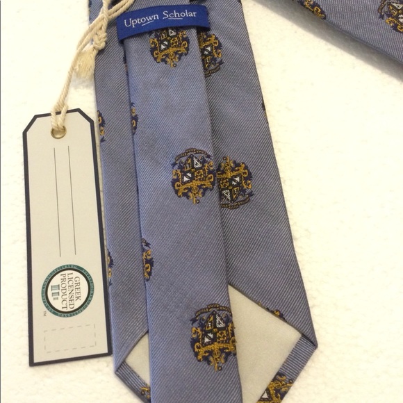 NWT SIGMA ALPHA EPSILON FRATERNITY GREEK NECKWEAR NECK TIE - Picture 5 of 6